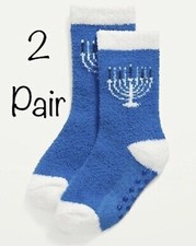 Old Navy Baby Size Small Plush Cozy Knit Socks Non Slip Shoe Size 7-8 NWT