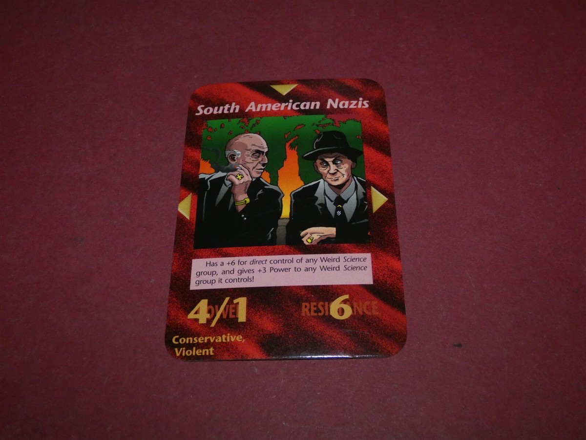 INWO: Illuminati: New World Order: Unlimited: Rare: South American
