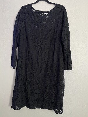 Jessica London Women's Floral Lace Shirt Dress CL8 Black Size US 20 | eBay Jessica London Women's Floral Lace Shirt Dress CL8 Black Size US 20 | eBay