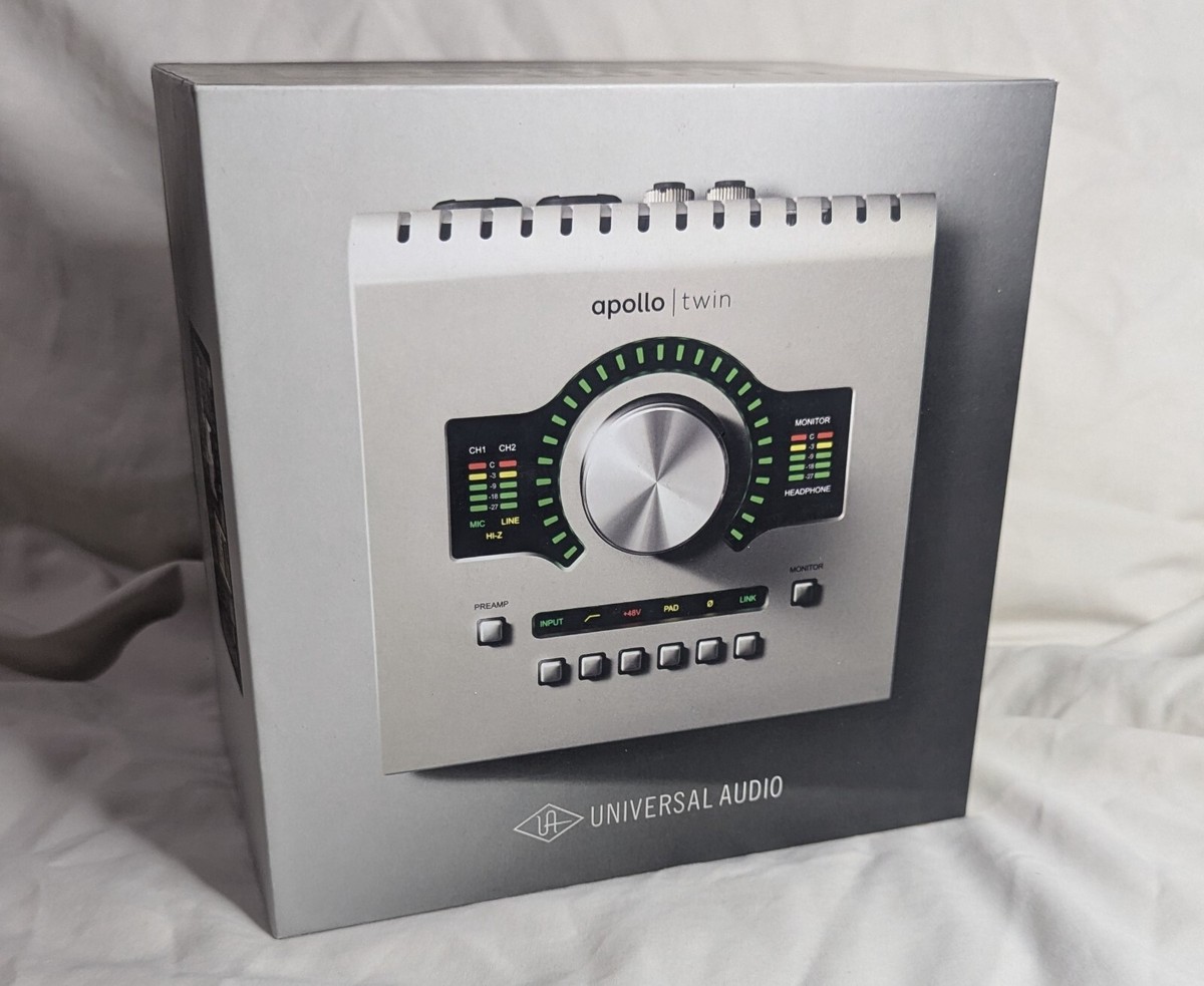 DTM・DAW UNIVERSAL AUDIO apollo twin UAD2 DUOCORE Universal Audio Apollo Twin (UAD2 Duo Core) Thunderbolt Audio