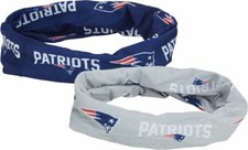 New England Patriots Scarf Bandana Hair Tie Pony Tail Fan Stretch Wrap Headband