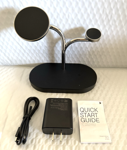 Samsung - 3-in-1 Qi2 Wireless Charger (Magnetic) - Black BRAND NEW!! - Picture 2 of 13