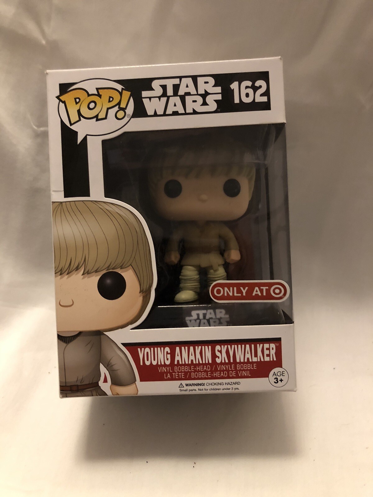 Funko Pop! Vinyl: Star Wars - Anakin Skywalker (Young) #162 Sku Wq1 Box Bent