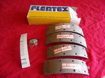 Peugeot 404 L et U segments de frein flertex arrières 1970 - Photo 1/3