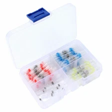 50pcs De Terminales Cable Empalme Conector Kit De Eléctrico Danillo A Tope