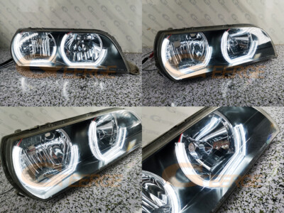 For Toyota Chaser JZX100 Crystal DTM M4 Style Led Angel Eyes