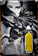 GIVENCHY - Parfum Affiche originale "Ysatis" Carla Bruni  Année 1992 120x176cm