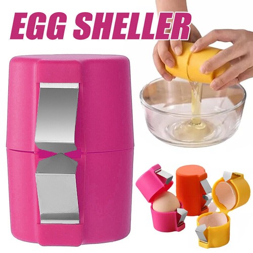 Egg Cracker Separator Handheld Easy Egg Openers Breaker Kitchen Gadget Tools New - Picture 2 of 18