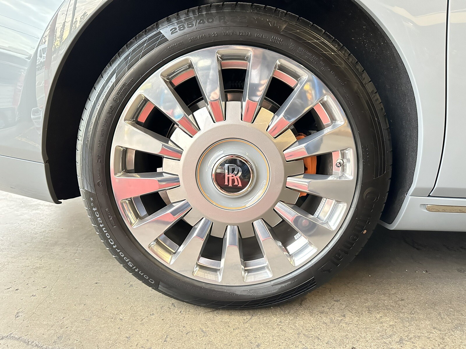 22” ROLLS ROYCE PHANTOM 8 WHEELS WHEEL & TIRE SET NEW OEM FACTORY