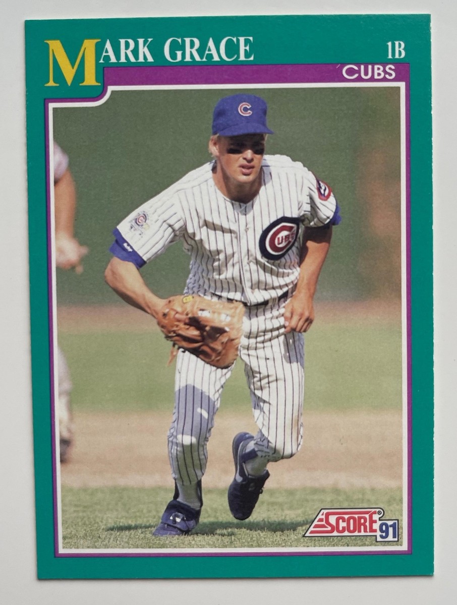 1991 Score #175 Mark Grace Chicago Cubs Baseball Card | eBay