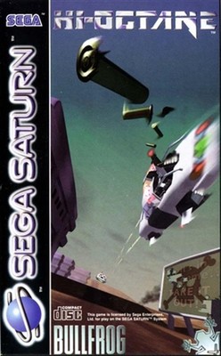 Hi-Octane - Sega Saturn Action Abenteuer Racing Strategie Videospiel OVP