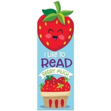 Eureka Strawberry Scented Bookmarks,3 Packs of 24 - NEW