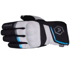 Armr Eyoshi 3.0 WP Motorcycle Gloves Mens Black Light Grey Blue