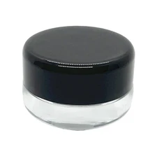 9ml Thick Glass Concentrate Jars with Child Resistant Caps: Lip Balm Makeup