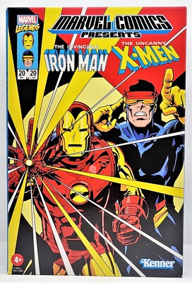 Marvel Comics Presents Invincible Iron Man & X-Men Cyclops Action