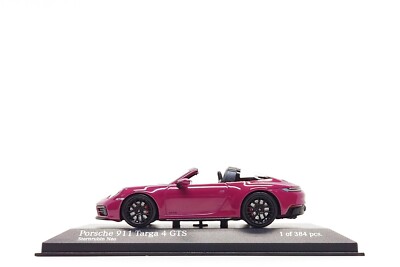 Minichamps 1:43 Porsche 911 Targa 4 GTS (992) in Ruby Star
