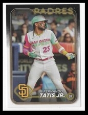 2024 Topps Series 1 FERNANDO TATIS JR. Baseball Card Padres #23 OF