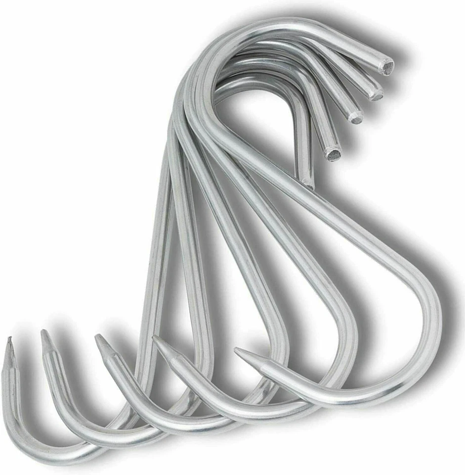 Metallhaken S Haken Küchenhaken Fleischerhaken Metall Fleisch Hook  - Bild 1 von 1