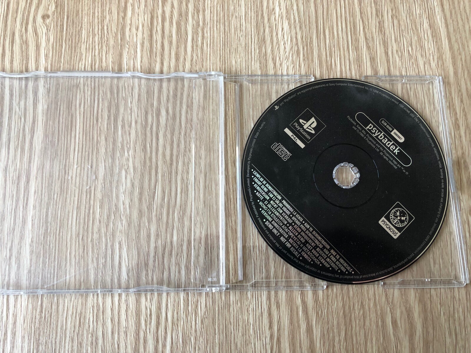 PSYBADEK PLAYSTATION 1 PS1 PAL RARE CD COMME NEUF