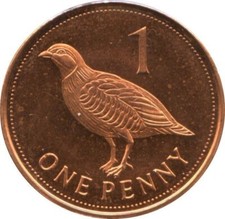 2011 Gibraltarian 1 Penny Coin