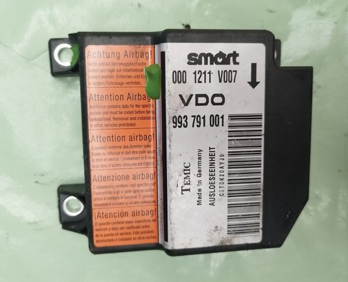 Smart 450 Airbagsteuergerät Steuergerät 0001211V007 VDO 993791001