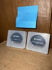 Lot 2 Shopify Portable Black Bluetooth Card Reader Swipe Units By ROAM 2013