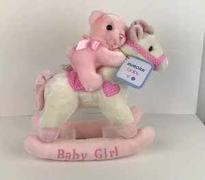 baby girl rocking horse