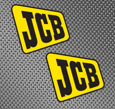 #ad 2x JCB EQUIPMENT size 4.25quot; decals stickers graphics skid steer forklift agri $5.75