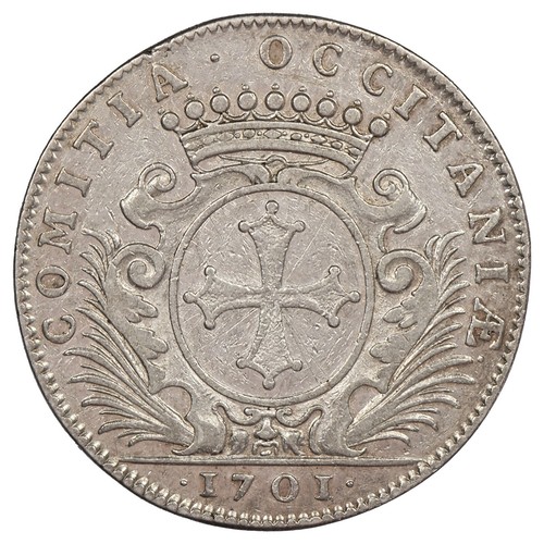 France - jeton Louis XIV 1701 États de Languedoc COMITIA OCCITANIÆ argent - P.50 - Picture 2 of 2