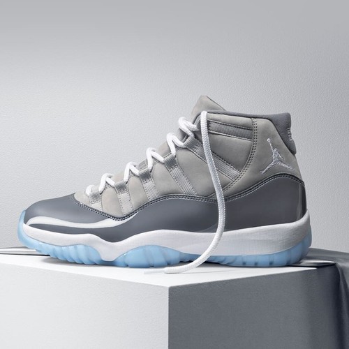 New Nike Air Jordan 11 Retro 2021 Cool Grey Sz 8.5 Women- 7Y GS Men  378038-005 | eBay
