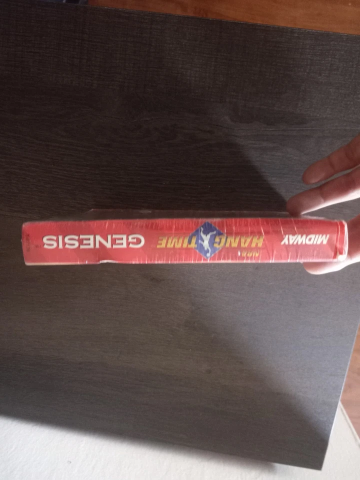 1996 NBA Hang Time Sega Genesis New In Box Cardboard Box - Image 4 of 4