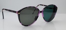 Vintage Silhouette M1156 Purple Oval Sunglasses Austria FRAMES ONLY