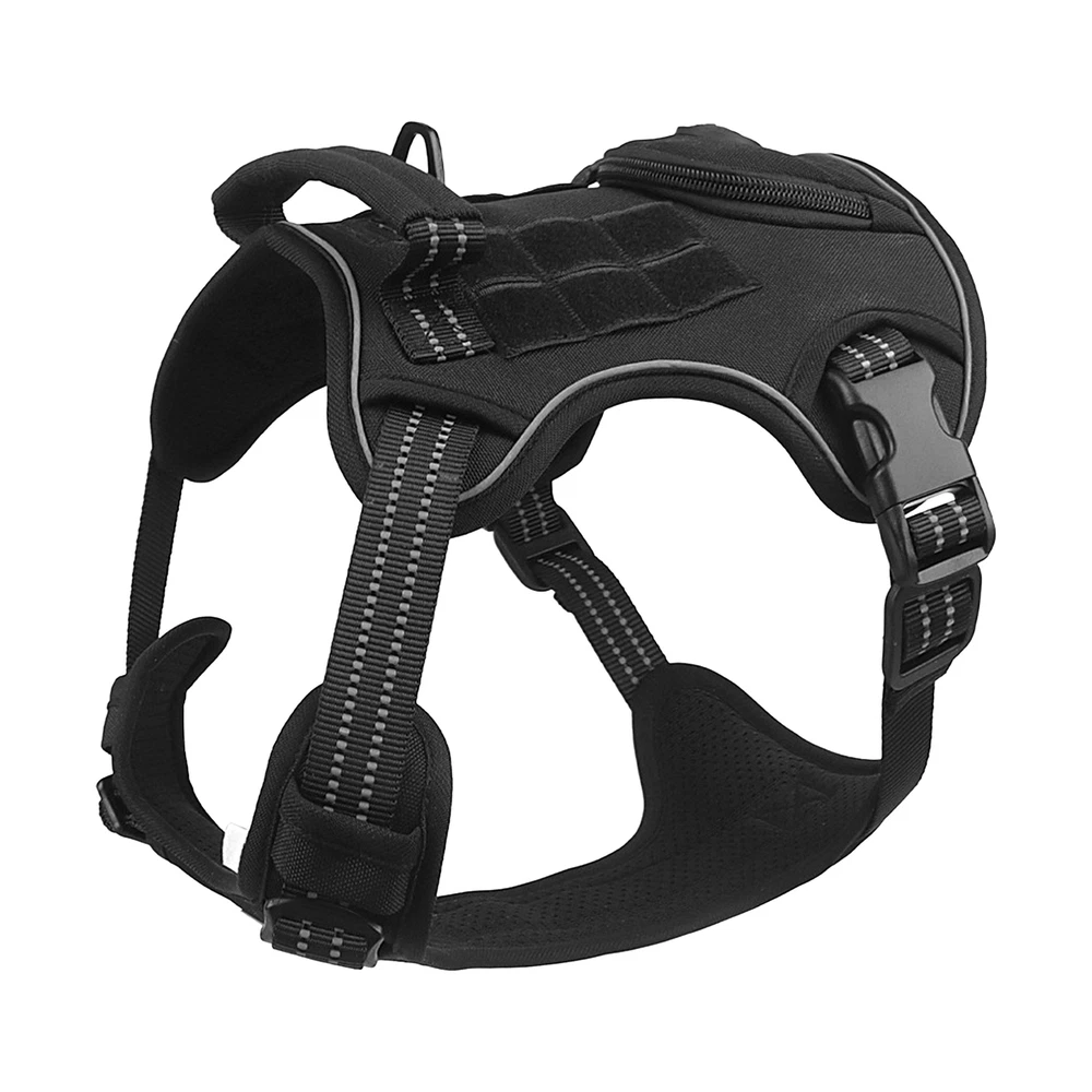 Dog Harness Soft Dog Chest Plate Harness Reusable Chest Back Assist Dog Carriers
