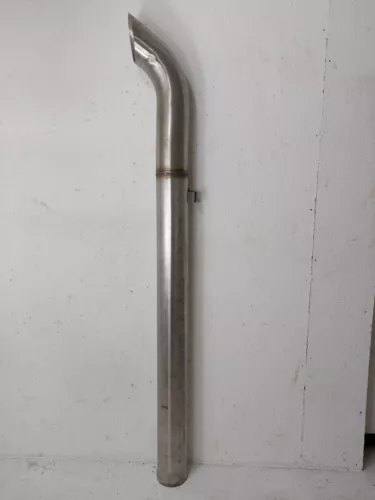 Tuyau d'échappement pour tracteur MASSEY FERGUSON 5445 NIVEAU 3 en acier inoxydable - Photo 3 sur 4