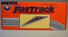 LIONEL FASTRACK GRADUATED TRESTLE TRACK SET train elevated bridge piers 6-12037