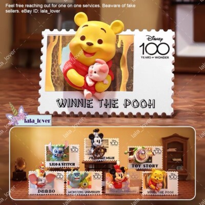 Miniso Disney 100 Years of Wonder Retro Stamp Series Sealed Case