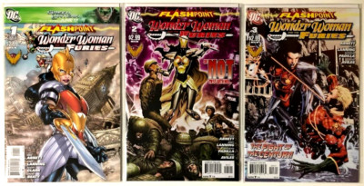 FLASHPOINT: WONDER WOMAN & THE FURIES (2011) #1-3 COMPLETE SET LOT FULL RUN DC