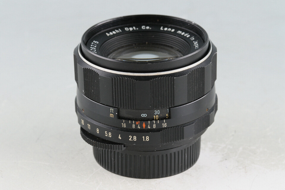 Asahi Super-Takumar 55mm f/1.8 M42 レンズ Asahi Pentax Super-Takumar 55mm F/1.8 Lens for M42 Mount #53076