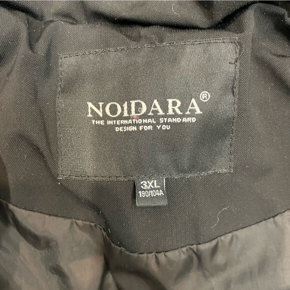 No1Dara Black Minimalist Long Down Puff Coat | eBay