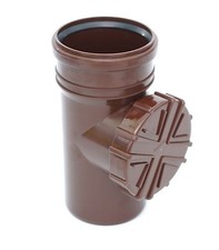 Regenrohrfilter Fallrohrfilter Reduzierstück Laubfang KG/HT Rohr DN100 Ø110 NEU