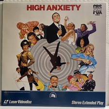 High Anxiety, Cloris Leachman Extended Play Laser Disc Japanese Import PG