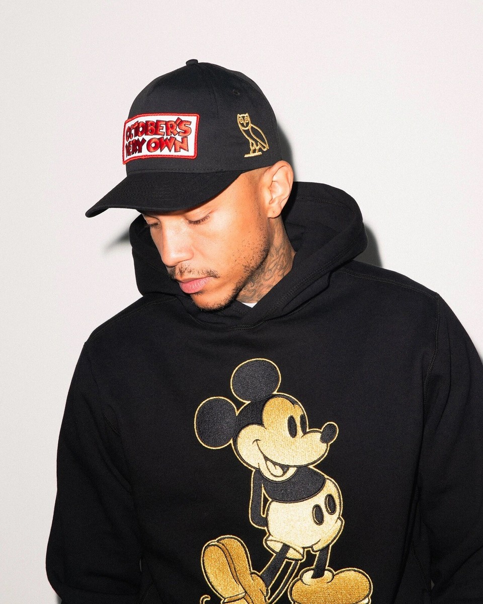 Brand New OVO x Disney Mickey Sport Cap Hat Owl Chenille October's