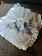 Nurture Blue Elephant Security Blanket Lovie Lovey