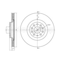 Metelli 2X Bremsscheibe Vorne Ø340 Mm FüR VW Passat Variant 3G5 2.0 TDI 1.4 TSI