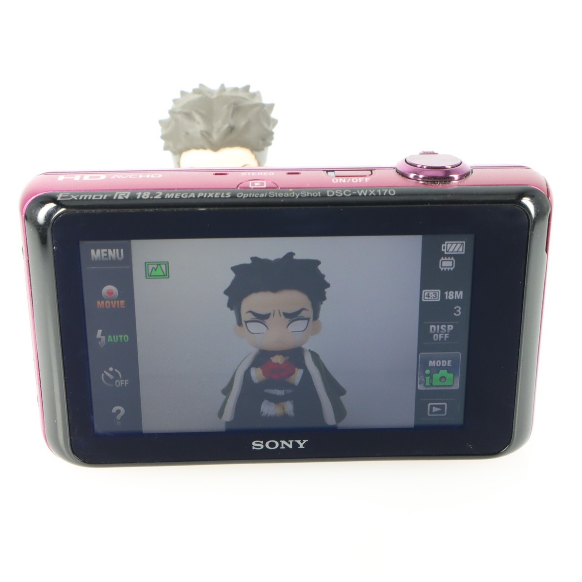 SONY Cyber-shot DSC- WX170 Digital Camera 18.2MP 10x Zoom Pink | eBay