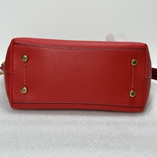 Coach Cara Umhängetasche Crossbody Top Henkeltasche in Sport ROT Leder CE741 - Bild 9 von 16