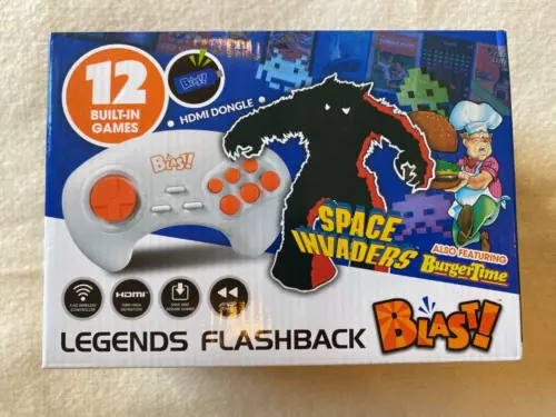 Legends Flashback Blast 12 Built In Games With HDMI Drive - Tested And Works