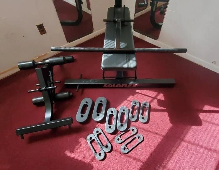 Solo Flex exercise equipment - 2 near complete Units - 1 price - Image 2 of 4