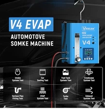 Automotive EVAP Smoke Machine Leak Detector V4, Vacuum Leakage Tester