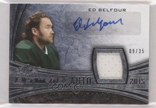 2015-16 Leaf Ultimate Memorabilia Silver 9/35 Ed Belfour #AM-EB1 Auto HOF 11jd